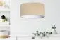 Lampa wisząca HOME 60 beżowa/biała duża nad stół do jadalni | MIRAT. w stylu  kolekcja