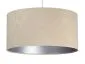 Lampa wisząca HOME 50 beżowa/srebrna nad stół do kuchni | MIRAT.