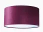 Lampa wisząca HOME 40 fioletowa/biała nowoczesna walec | MIRAT.