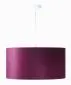 Lampa wisząca HOME 30 fioletowa/srebrna nowoczesna nad stół | MIRAT.