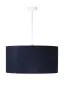 Lampa wisząca HOME 60 granatowa/biała w stylu glamour | MIRAT.