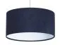 Lampa wisząca HOME 40 granatowa/biała ręcznie robiona polskiej produkcji | MIRAT.