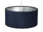 Lampa wisząca HOME 30 granatowa/srebrna w kształcie walca | MIRAT.