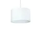 Lampa wisząca HOME 30 biała nowoczesna do salonu | MIRAT.