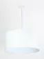 Lampa wisząca HOME 40 welurowa w kształcie walca | MIRAT.