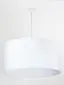 Lampa wisząca HOME 50 biała na 1 żarówkę walec | MIRAT.