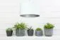 Lampa wisząca HOME 30 biała/srebrna polskiej produkcji nowoczesna | MIRAT.