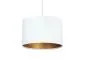 Lampa wisząca HOME 30 biała/złota mała nad stół | MIRAT.