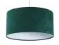 Lampa wisząca HOME 30 zielona/biała welurowa do jadalni | MIRAT.