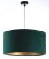 Lampa wisząca HOME 30 zielona/złota polskiej produkcji w stylu glamour | MIRAT.
