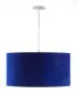 Lampa wisząca HOME 50 niebieska/złota w stylu glamour | MIRAT.