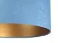 Lampa wisząca HOME 40 błękitna/złota w stylu glamour | MIRAT. w stylu kolekcja
