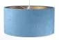Lampa wisząca HOME 40 błękitna/złota w stylu glamour | MIRAT. w stylu kolekcja
