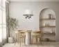 Lampa wisząca BUBBLE LIGHT 50cm kremowa glamour I sklep meblowy MIRAT.