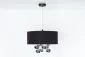 Lampa wisząca BUBBLE LIGHT 50cm czarna do salonu I sklep meblowy MIRAT.
