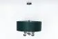 Lampa wisząca BUBBLE LIGHT 60cm zielona walcowata I sklep meblowy MIRAT.