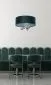 Lampa wisząca BUBBLE LIGHT 60cm zielona walcowata I sklep meblowy MIRAT.