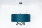 Lampa wisząca BUBBLE LIGHT 50cm granatowa do salonu I sklep meblowy MIRAT.