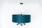 Lampa wisząca BUBBLE LIGHT 50cm granatowa do salonu I sklep meblowy MIRAT.