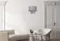 Lampa wisząca BUBBLE LIGHT 60cm szara okrągła I sklep meblowy MIRAT.