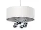Lampa wisząca BUBBLE LIGHT 40cm biała walcowata I sklep meblowy MIRAT.