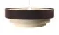 Lampa wisząca TRIO MIX brązowa/beżowa/złota nowoczesna polskiej produkcji | MIRAT. w stylu  kolekcja