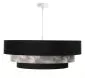 Lampa wisząca TRIO MIX czarna/wielokolorowa nad stół polskiej produkcji | MIRAT. w stylu  kolekcja