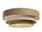 Lampa wisząca ERUTAN TRIPLE żółta/kremowa do sypialni I sklep meblowy MIRAT.