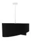 Lampa wisząca GEMSTONE czarna/biała nowoczesna do salonu | MIRAT. w stylu kolekcja