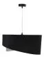 Lampa wisząca SHAPELESS czarna/szara/złota do salonu nowoczesna | MIRAT. w stylu  kolekcja