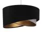 Lampa wisząca SHAPELESS czarna/szara/złota do salonu nowoczesna | MIRAT. w stylu  kolekcja