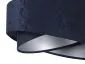 Lampa wisząca GEMSTONE granatowa/srebrna dwukolorowa nowoczesna | MIRAT. w stylu kolekcja