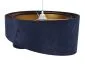 Lampa wisząca GEMSTONE granatowa/złota w stylu glamour | MIRAT. w stylu kolekcja