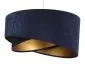 Lampa wisząca GEMSTONE granatowa/złota w stylu glamour | MIRAT. w stylu kolekcja