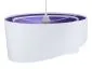 Lampa wisząca GEMSTONE WHITE biała/ciemnofioletowa nowoczesna | MIRAT. w stylu kolekcja