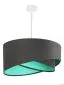 Lampa wisząca GEMSTONE GRAY grafitowa/miętowa nowoczesna | MIRAT. w stylu  kolekcja