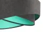 Lampa wisząca GEMSTONE GRAY grafitowa/miętowa nowoczesna | MIRAT. w stylu  kolekcja