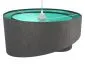 Lampa wisząca GEMSTONE GRAY grafitowa/miętowa nowoczesna | MIRAT. w stylu  kolekcja
