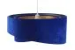 Lampa wisząca GEMSTONE niebieska/złota asymetryczna do salonu | MIRAT. w stylu kolekcja