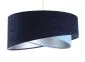 Lampa wisząca THUNDERCLOUD BLUE granatowa/srebrna nowoczesna do salonu | MIRAT. w stylu kolekcja