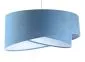 Lampa wisząca GEMSTONE błękitna/biała asymetryczna dwukolorowa | MIRAT. w stylu kolekcja