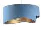 Lampa wisząca GEMSTONE błękitna/złota dwukolorowa do salonu | MIRAT. w stylu  kolekcja