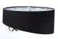 Lampa wisząca BLACK VELVET czarna/biała asymetryczna nowoczesna | MIRAT. w stylu kolekcja