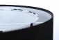 Lampa wisząca BLACK VELVET czarna/biała asymetryczna nowoczesna | MIRAT. w stylu kolekcja