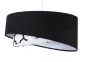 Lampa wisząca BLACK VELVET czarna/biała asymetryczna nowoczesna | MIRAT. w stylu kolekcja
