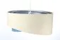 Lampa wisząca BEIGE beżowa/niebieska/srebrna asymetryczna | MIRAT. w stylu  kolekcja