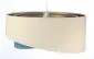 Lampa wisząca BEIGE beżowa/niebieska/złota do salonu | MIRAT. w stylu kolekcja