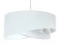 Lampa wisząca WHITE FLOWER biała aksamitna nowoczesna | MIRAT. w stylu kolekcja