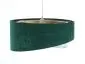 Lampa wisząca MALACHITE zielona/złota welurowa asymetryczna | MIRAT. w stylu kolekcja