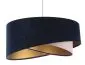 Lampa wisząca SAPPHIRE granatowa/złota w stylu glamour | MIRAT. w stylu  kolekcja